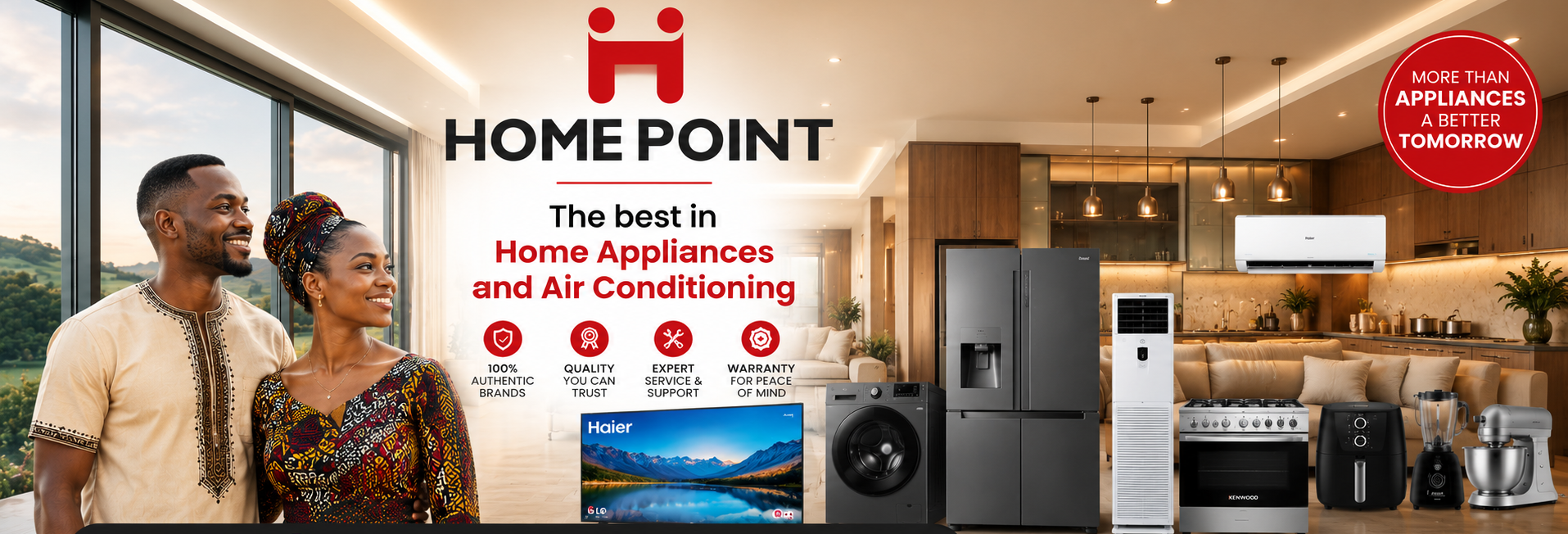 Home Point Rwanda Home Appliances Store- Hotpoint Rwanda
