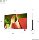 LG 55" OLED55B46LA OLED TV 4K - WebOS24, Magic Remote, HDR10