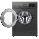 LG F4J3TYG6J Front Load Washing Machine, 8KG - 6 Motion Direct Drive, Steam Technology