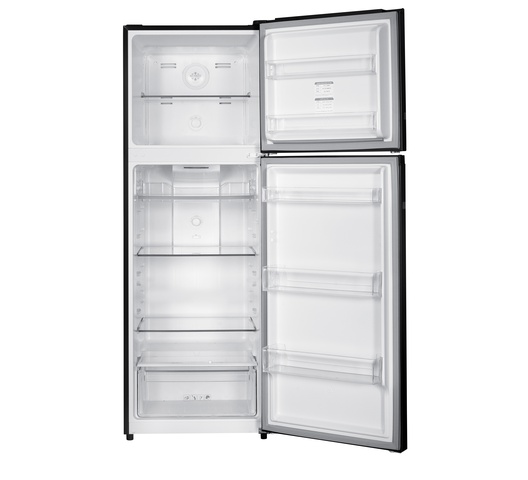 Von VRT-334NVAK Double Door Inverter Fridge 334L - Dark Inox