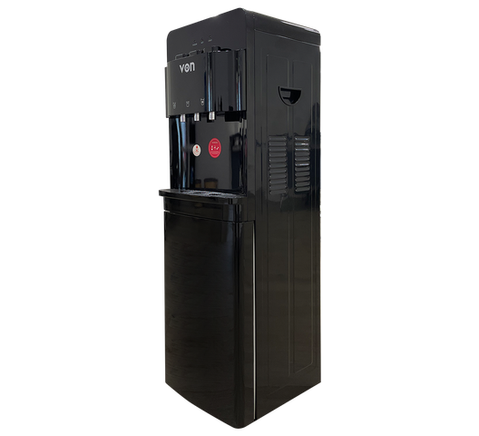 Von VRT-334NVAK Double Door Inverter Fridge 334L - Dark Inox