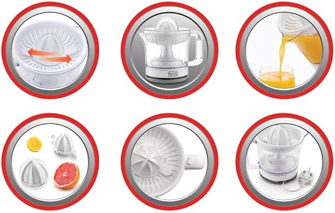 BLACK & DECKER CITRUS JUICER 600 ML CJ675-B5 