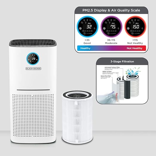 BLACK & DECKER AIR PURIFIER AP3560