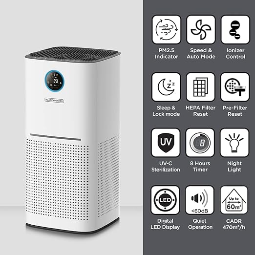 BLACK & DECKER AIR PURIFIER AP3560