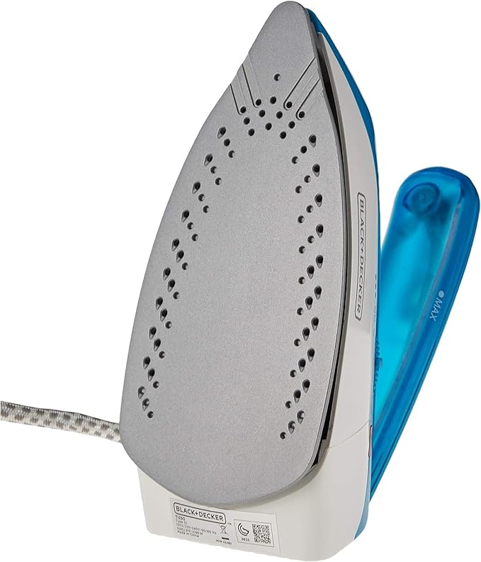 BLACK & DECKER 1085W DUAL VOLTAGE TRAVEL STEAM IRON TI250-B5
