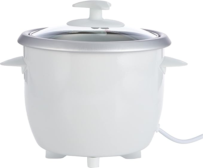 BLACK & DECKER 0.6 L/ 2.5 CUP RICE COOKER, WHITE - RC650-B5 