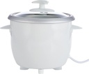 BLACK & DECKER 0.6 L/ 2.5 CUP RICE COOKER, WHITE - RC650-B5 
