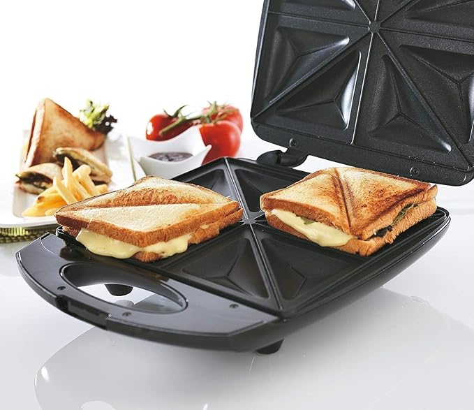 BLACK & DECKER 1400W SANDWICH MAKER 4 SLOT,  TS4080-B5 