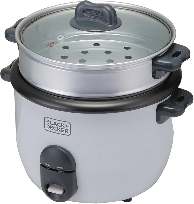 BLACK & DECKER RC1860 700W 1.8 L 7.6 CUP RICE COOKER