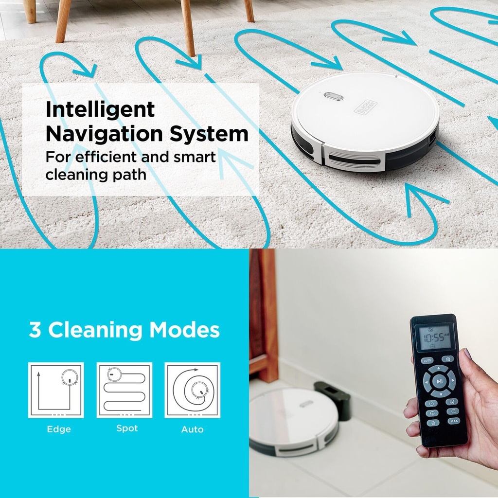 BLACK & DECKER ROBOTIC VACUUM CLEANER - BRVA425B10-B5
