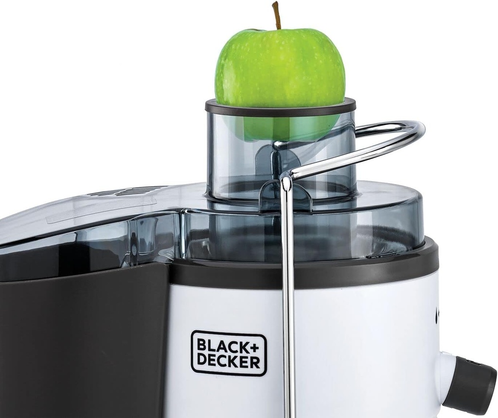 BLACK & DECKER JUICE EXTRACTOR, 600 W, BLACK/SILVER, JE600-B5