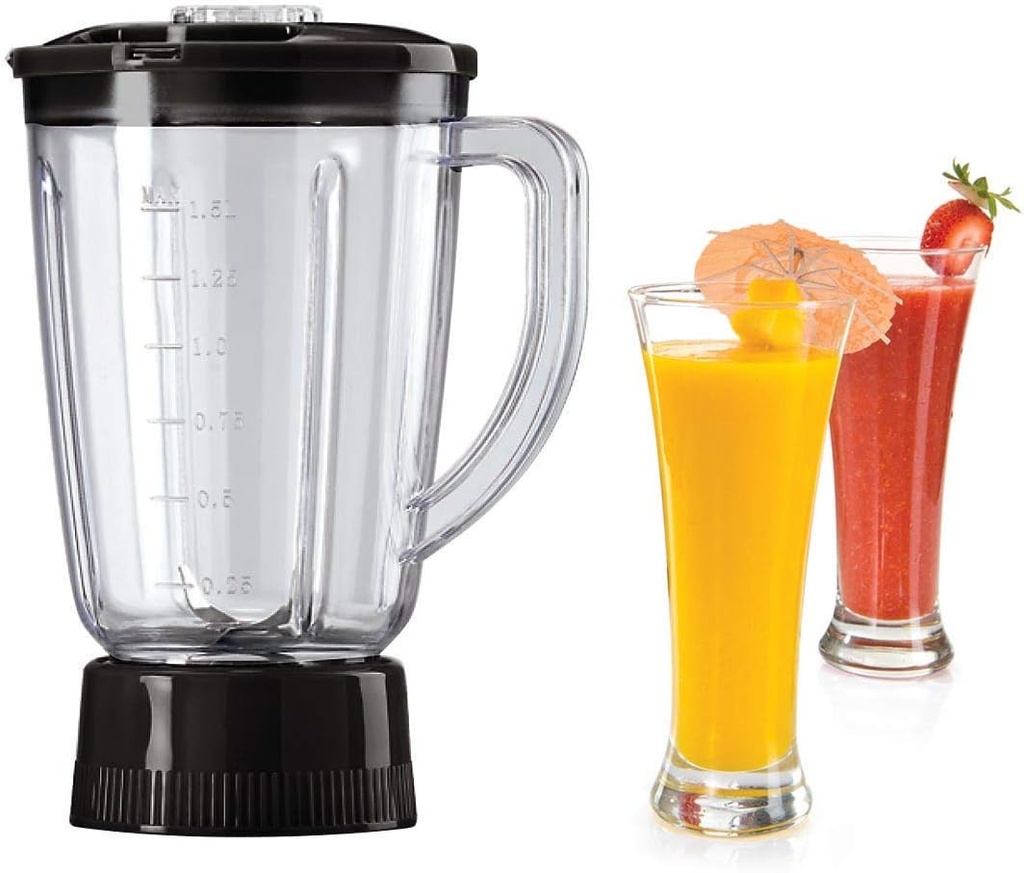 BLACK & DECKER KR43-B5 KITCHEN ROBOT DELUXE - 400W FP WITH BLENDER + MINCER + GRINDER