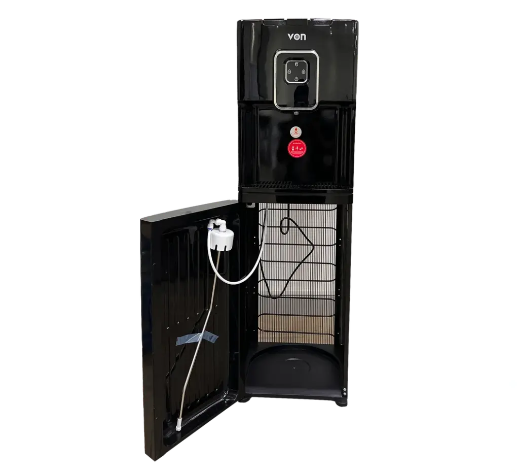 VON W/DISPENSER VDC-301CLK FS  CC BLK BOTTOMLOAD 