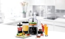 BLACK & DECKER KR43-B5 KITCHEN ROBOT DELUXE - 400W FP WITH BLENDER + MINCER + GRINDER