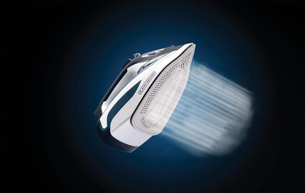 Black and Decker X2150-B5 2400W Steam Iron with Ceramic Soleplate