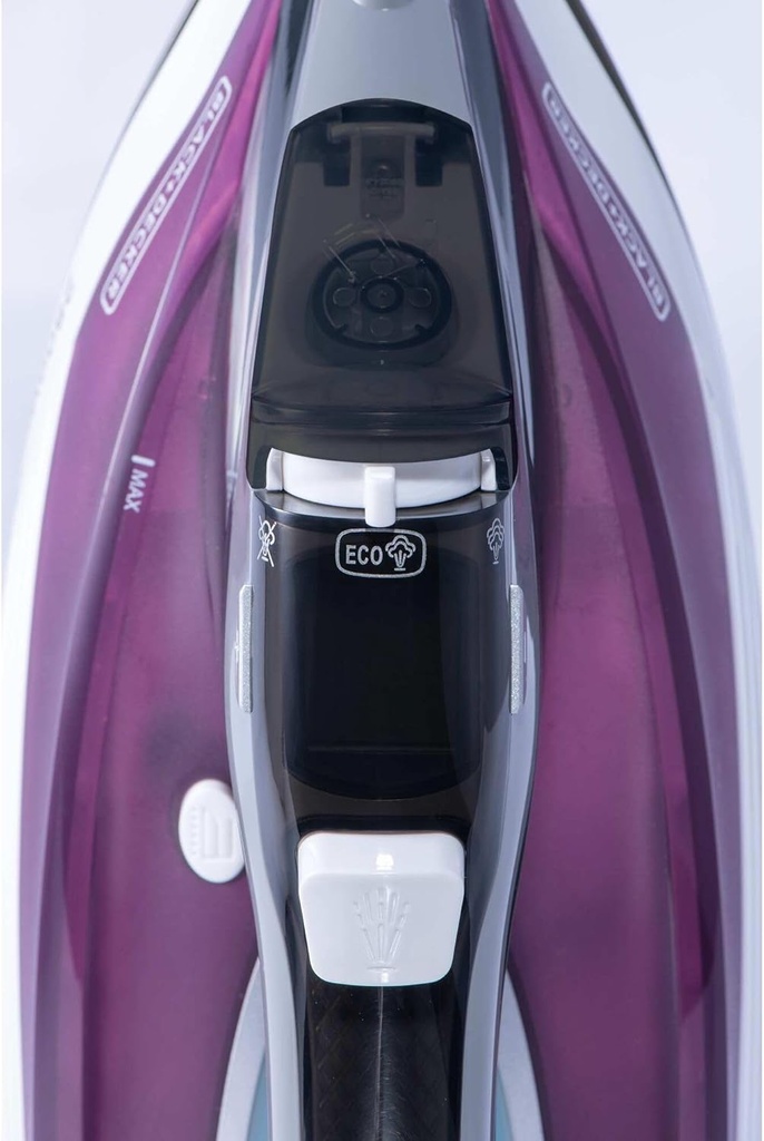 Black and Decker X2250-B5 2800W Digital Steam Iron, Anodized Soleplate