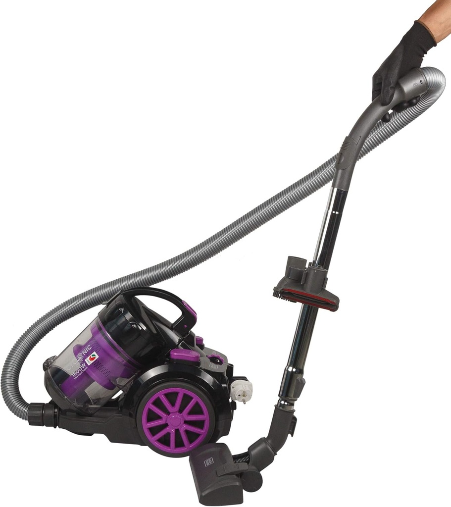 BLACK & DECKER MULTICYCLONIC V/CLEANER VM1880-B5 1880W BAGLESS VACUUM CLEANER