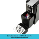 BLACK+DECKER CCM100-B5 Capsule Coffee Machine1140W - Black