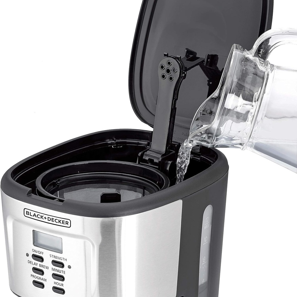 BLACK+DECKER DCM85-B5 900W 12 Cup Programmable Coffee Maker