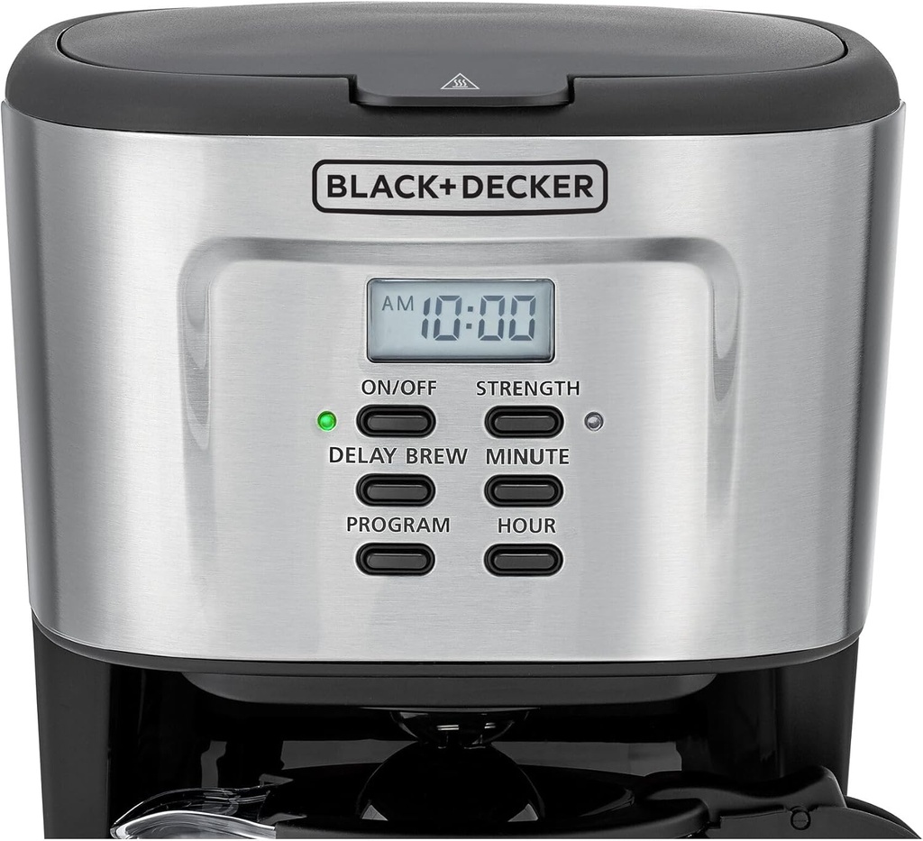BLACK+DECKER DCM85-B5 900W 12 Cup Programmable Coffee Maker