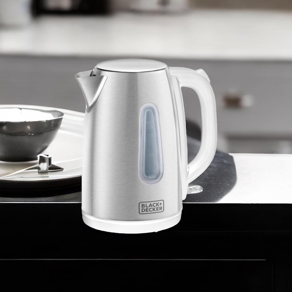 Black and Decker JC454-B5 Electric Kettle Stainless Steel 1.7L