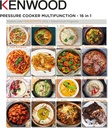 KENWOOD Electric Pressure Cooker PCM95.000BK, 8L Smart Steam Pot 16-in-1 Multifunctional Programmable Multicooker, Black