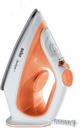 Braun SI1009 Steam Iron, TexStyle , 1900 Watts, 50% Energy Saving, Orange