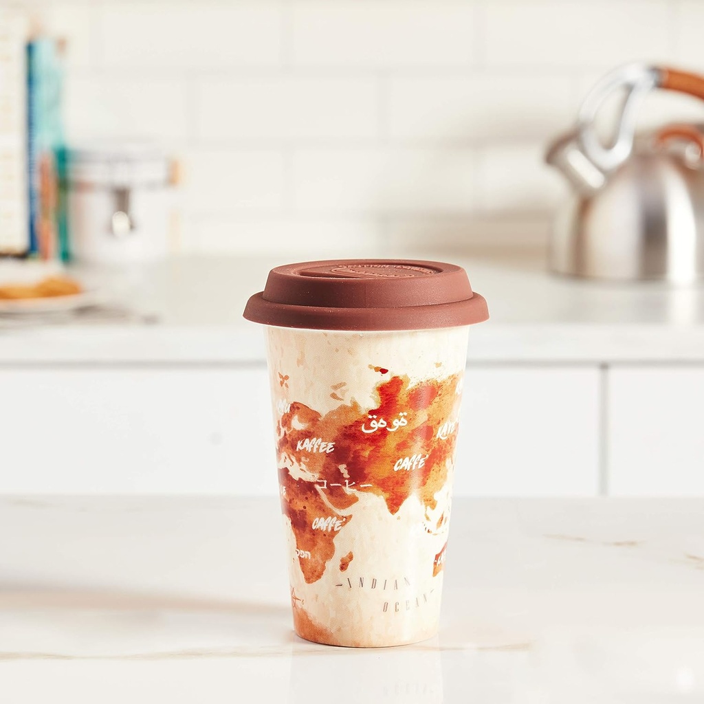 De'Longhi DLSC056 Double wall ceramic mug, 300 ml