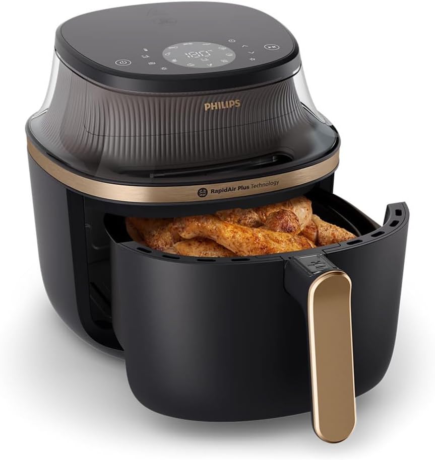 Philips NA322/09 Airfryer 4.2L 3000 Series-,Rapid air Technology,16 cooking functions, cooking window
