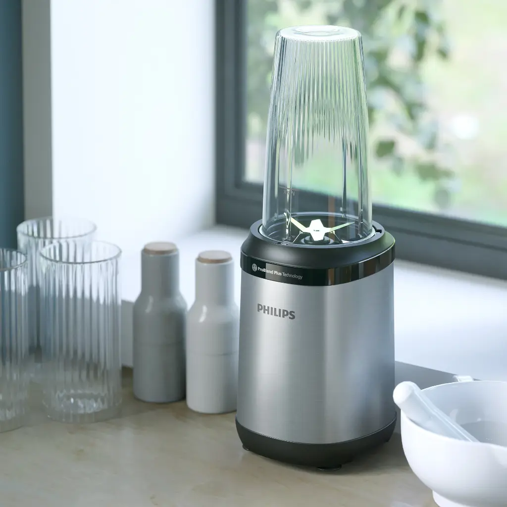Philips HR2765/00 Blender-5000 Series 800W ProBlend Plus Technology. Detachable Blades. Easy Clean.