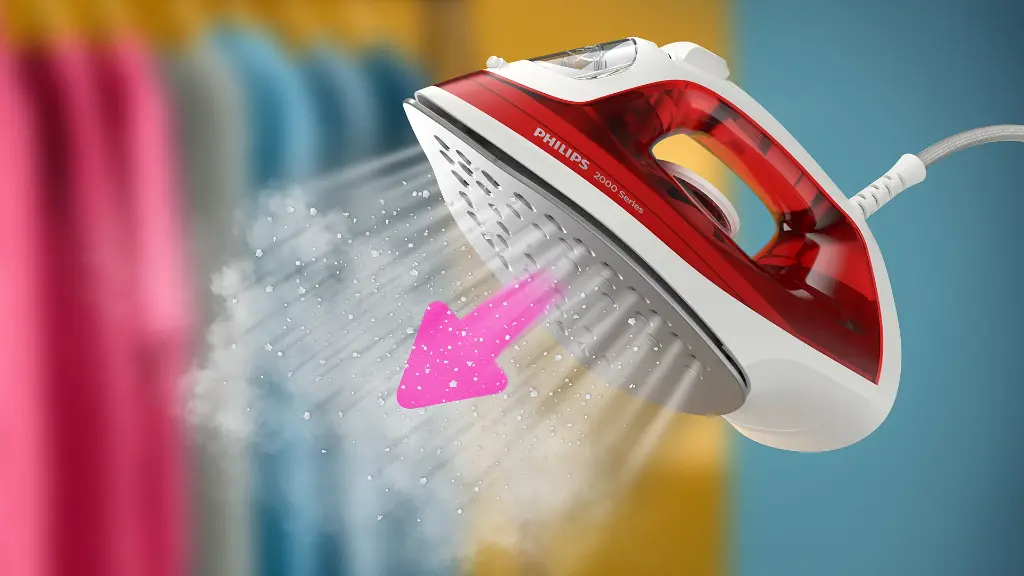 Philips DST2010/46 Steam Iron 2000 Series 2000 W  Red and White