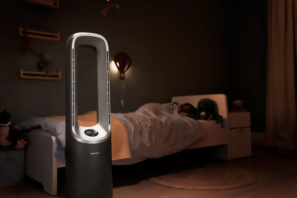 PHILIPS AMF870/35 Air Performer 3-in-1: Purifier, Heater & Cooling Fan – Cleans 70m², HEPA Filter, Smart Sensors, Alexa, App. Quiet & Energy Efficient