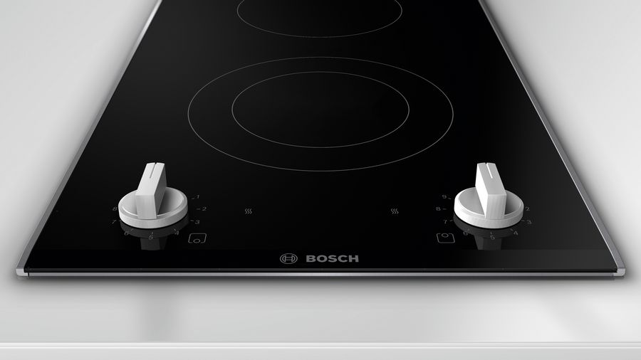 BOSCH BI HOB PKF375CA1/2E 30CM 2E CERAMIC BLK 