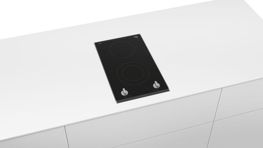 BOSCH BI HOB PKF375CA1/2E 30CM 2E CERAMIC BLK 