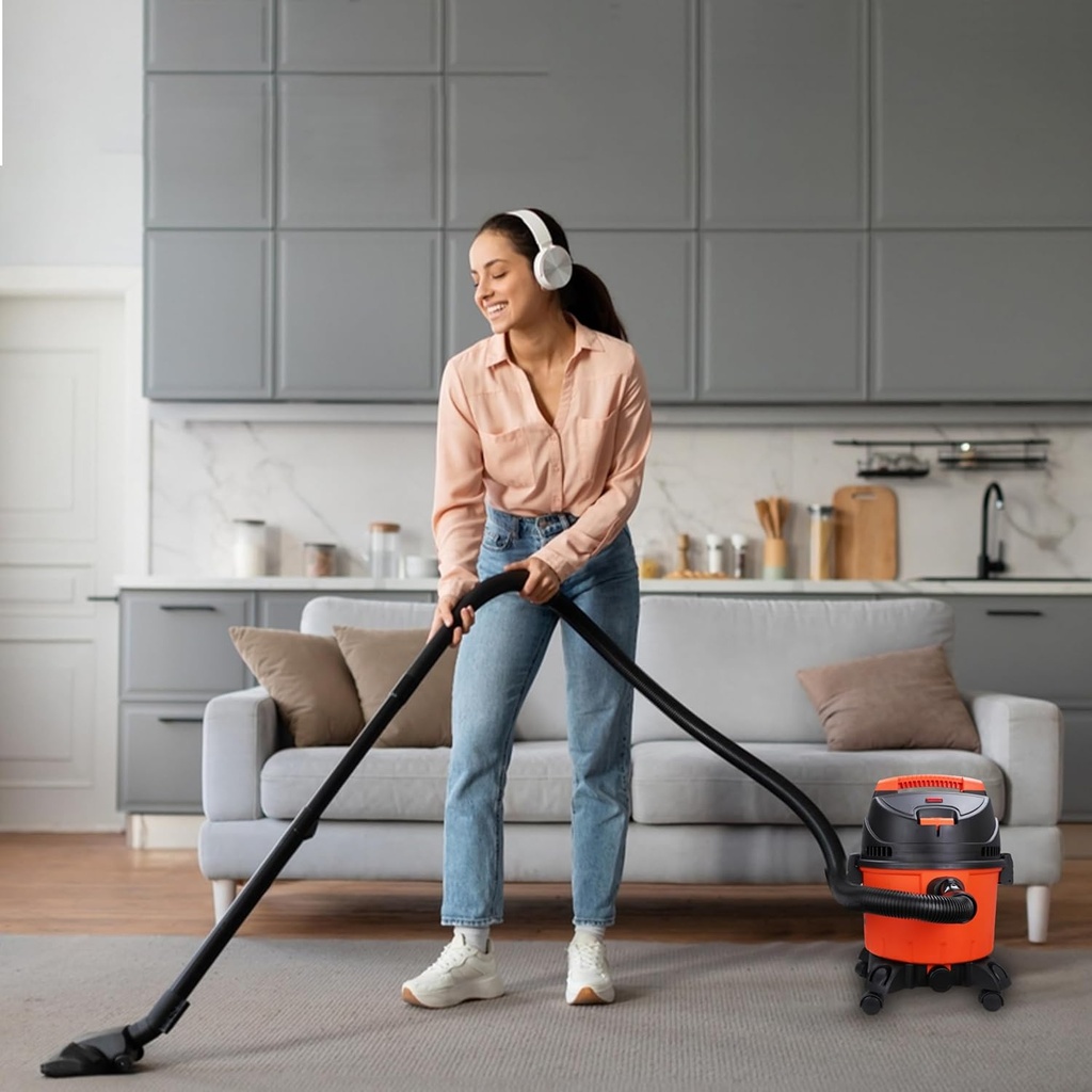 B+D WDBD15-B5  Wet & Dry Vacuum Cleaner, 1400W, 15L tank