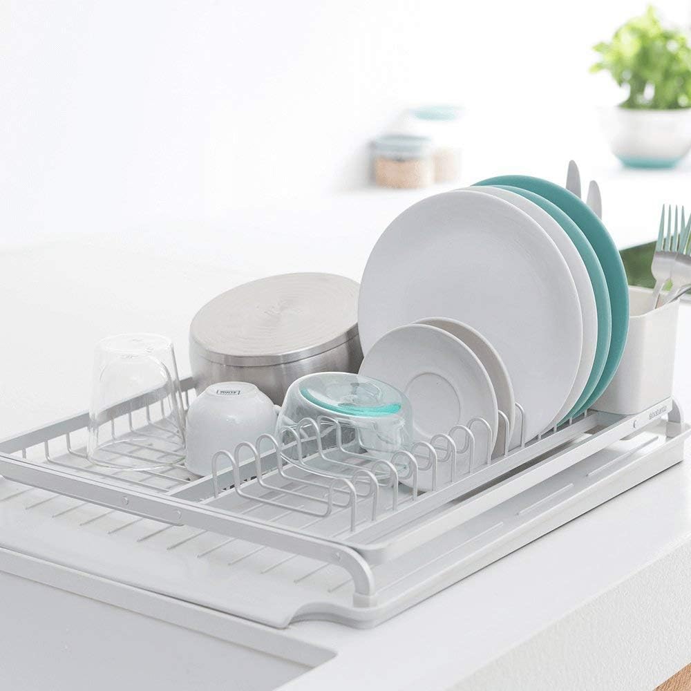 Brabantia Dish Drying Rack - Light Grey