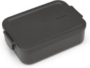 Brabantia Make & Take Lunch Box, Medium, Plastic, Dark Grey