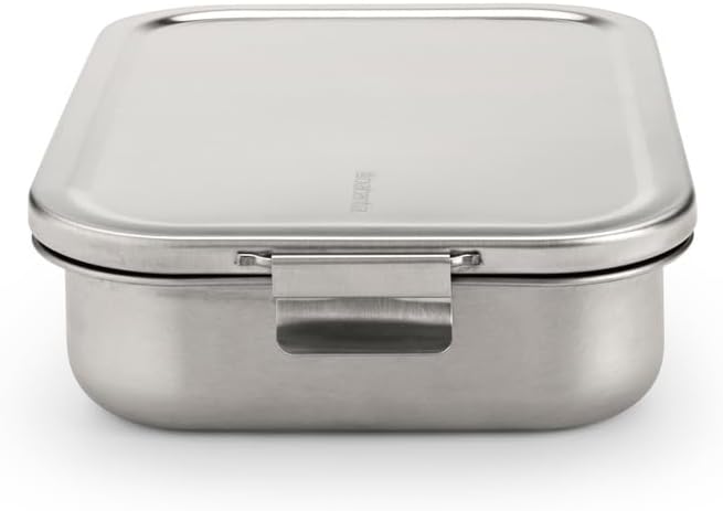 Brabantia Make & Take Lunch Box, Medium, Stainless Steel, Matt Steel