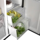 Haier SBS Fridge HRF-668SS(KE), Inverter, 527L, Sunlight Steel 