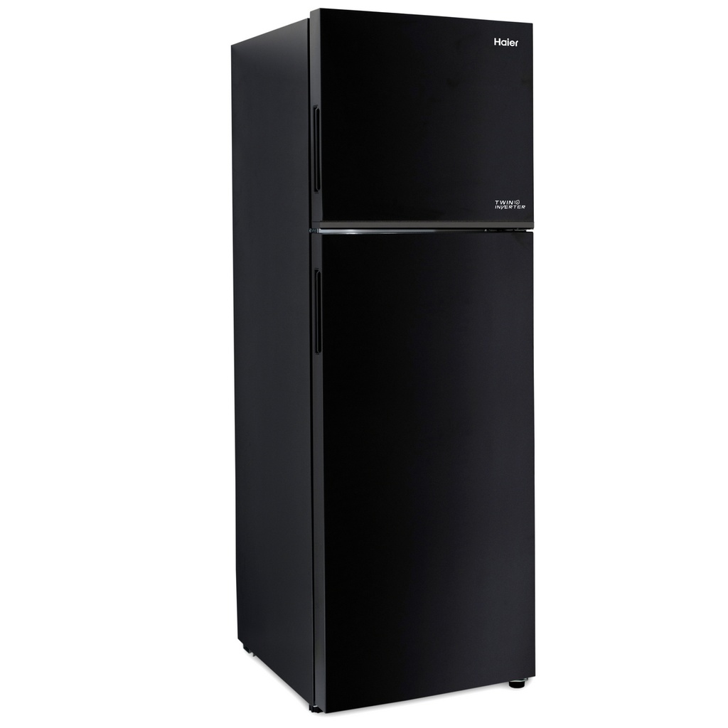 Haier Fridge HRF-385BS  Double Door TMF 357L, No Frost, Inverter, Black