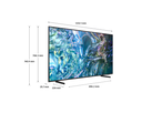 SAMSUNG 55" TV QA55Q60DAUXKE - QLED/ 4K /  SMART / 3 HDMI / 2 USB 2 YR WARRANTY 