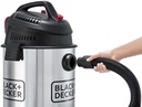 B&D VACUUM CLEANER WV1450-B5 30L POT WET & DRY, STAINLESS STEEL