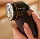 PHILIPS FABRIC SHAVER GC026/80, Removes fabric pills, BLACK  