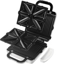 KENWOOD SANDWICH MAKER, SMP94.A0WH 4 SLOTS 2 IN 1  