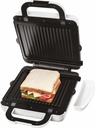 KENWOOD SANDWICH MAKER, SMP94.A0WH 4 SLOTS 2 IN 1  
