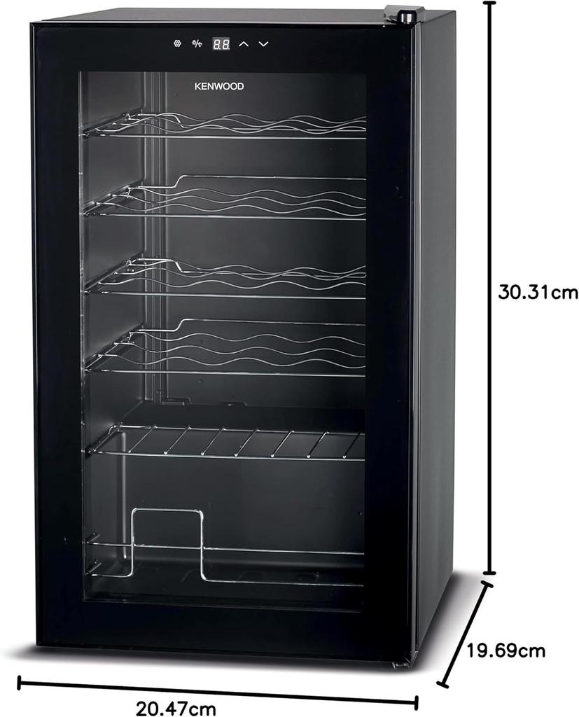 KENWOOD BOTTLES BEVERAGE COOLER BCM24.000BK GCC 24 