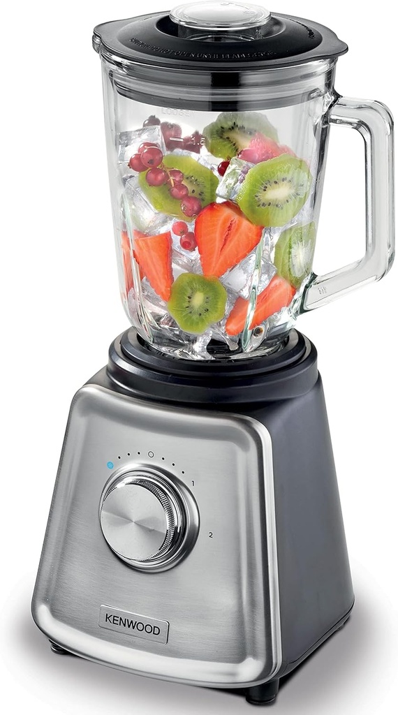 KENWOOD GLASS BLENDER BLP44.270SS MILL+CHOPPER 