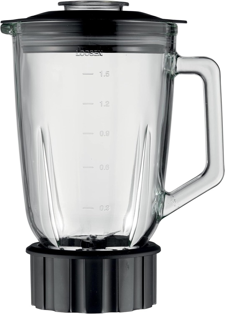 KENWOOD GLASS BLENDER BLP44.270SS MILL+CHOPPER 