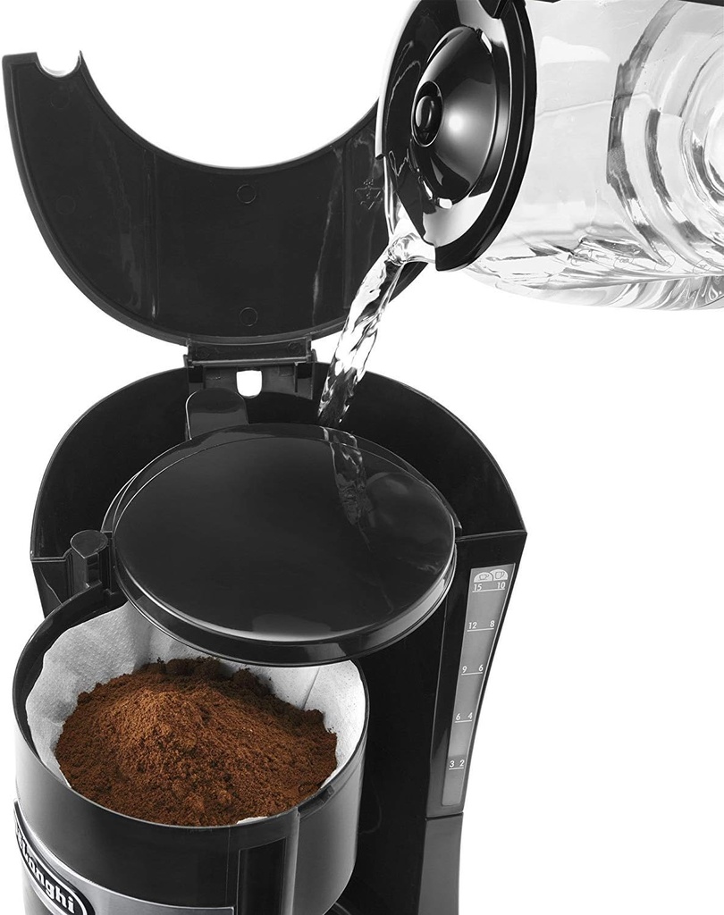 DELONGHI DRIP COFFEE ICM15211- BLACK 
