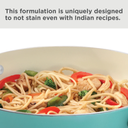 Hawkins Casserole IUC20G Aqua Die Cast Cook n Serve 2 Litre with Glass Lid